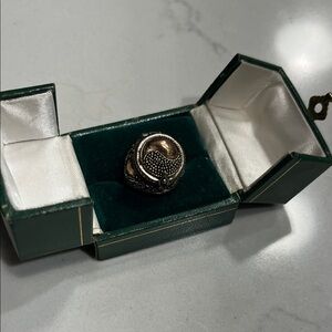 Sterling silver “poison ring”